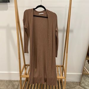 Long A&F Sweater Cardigan